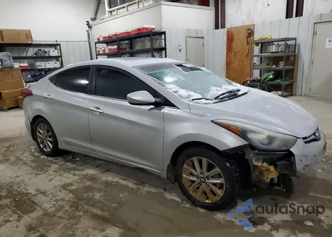 2015 Hyundai Elantra Se z USA, uszkodzony, nr VIN KMHDH4AE6FU320612